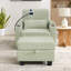 Chaise d'appoint moderne avec repose-pieds-130134398