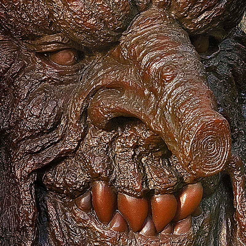 Statue de visages dans les arbres Poison Greenman, 1