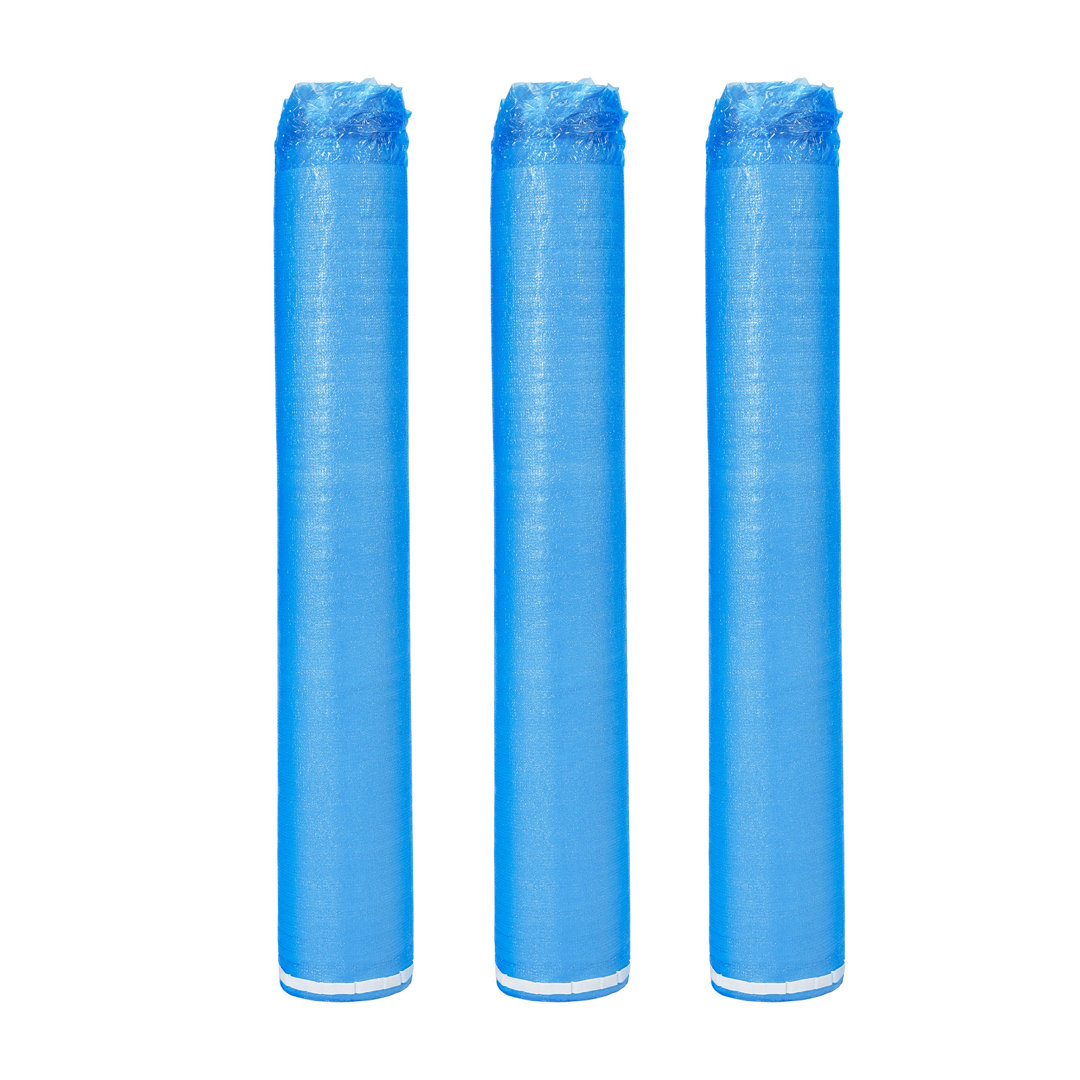 Floor Underlayment 300 sq ft 3mm 3-in-1 Vapor Barrier for Laminate Blue