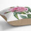 A French Rose In Pink Floral Square Throw Cushion-56189310-56189306