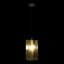Flavio 1 - Light Brass Square/Rectangle Pendant