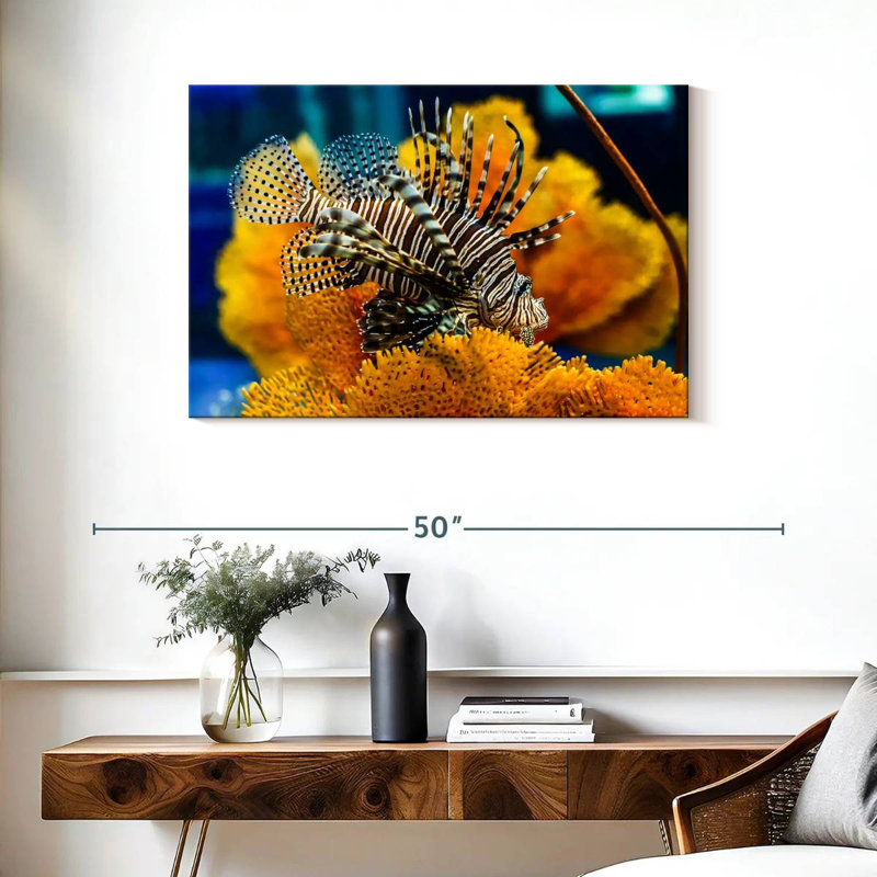 Poisson d'eau salée Brampt, H 24 po x l 36 po