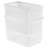 Sorbus Food Storage Containers - Pack of 2 with Air Tight, Four-Way Snap Lids