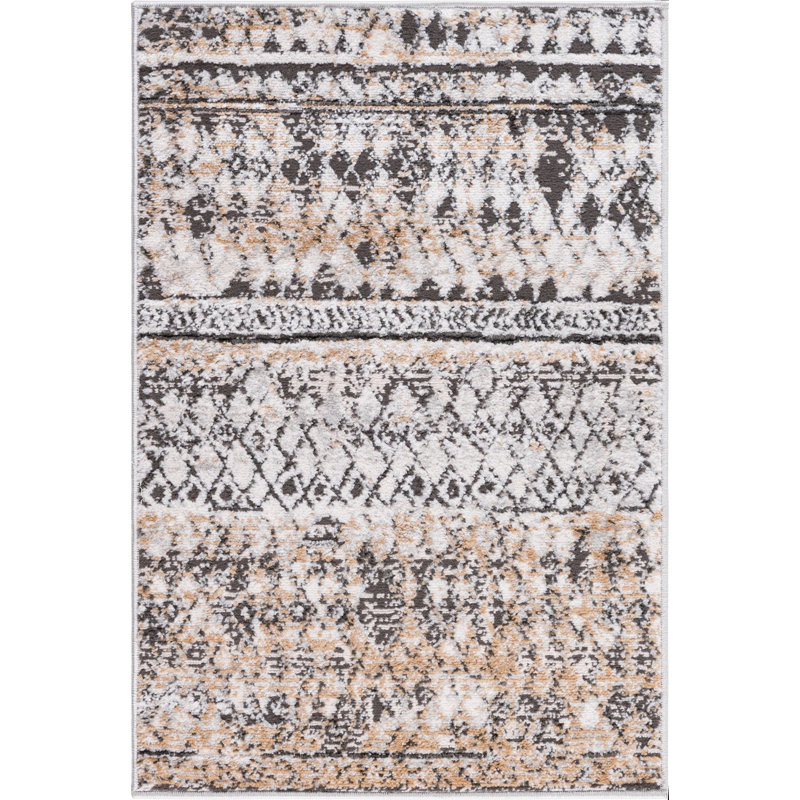 Geometric Indoor Rug, Rectangle 2'2" x 3'1"