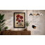 Deep Crimson Botanicals Botanical - Framed Print-1282551216-1282551230
