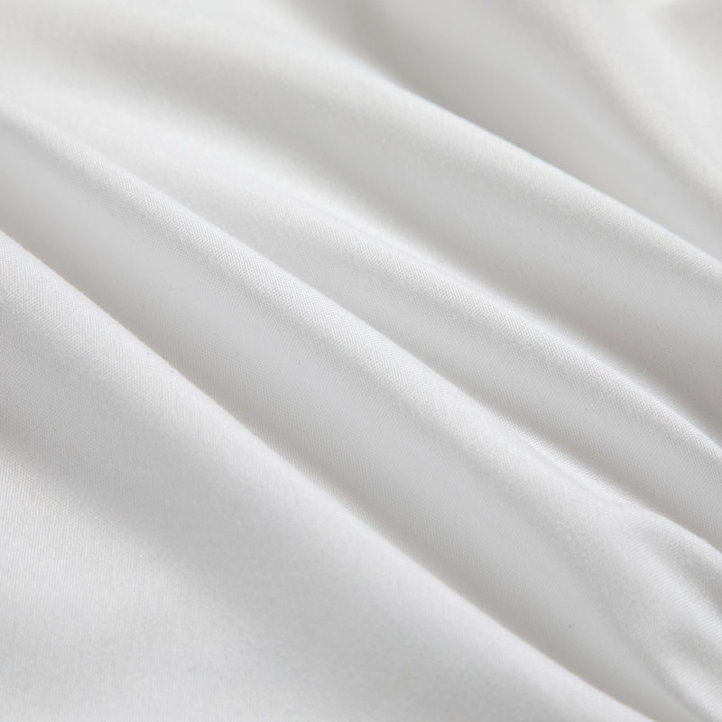 Nargiz 7 Piece Comforter Set, Édredon de très grande taille et 6 pièces suppl, Blanc