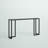 Oscar Glass Top Console Table-1127811058-1108082300