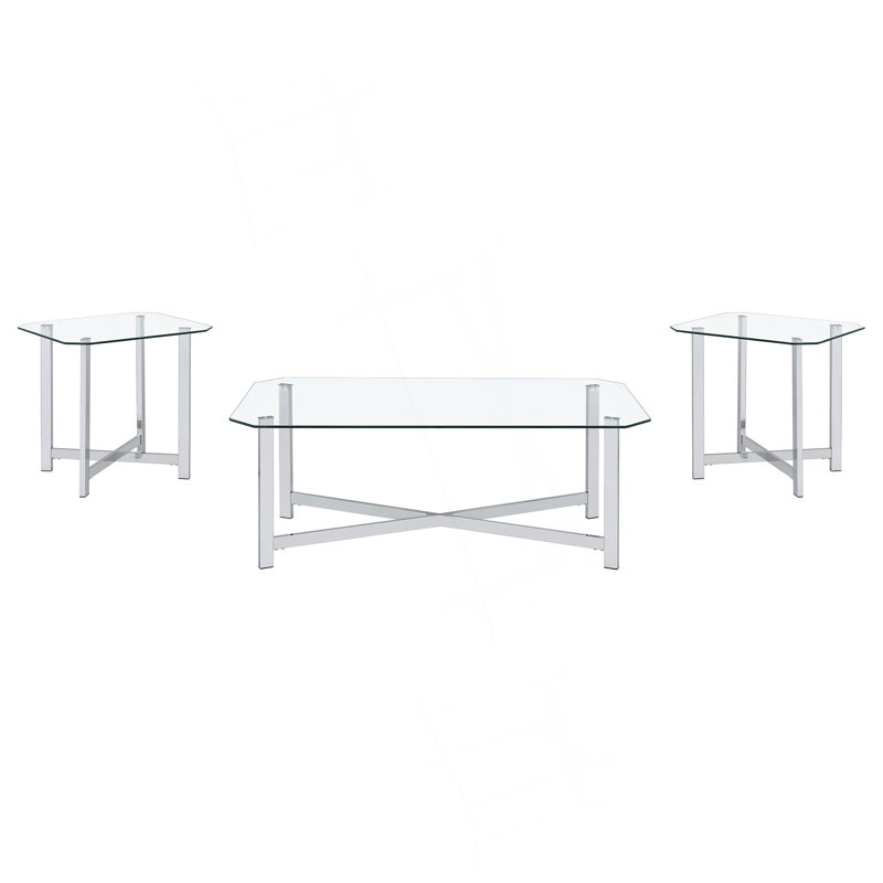 Ensemble de tables basses 3 pièces Linda