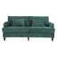 Canapé en chenille de style Mid Century-1263333982