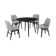 Anthonella 4 - Person Four Leg Dining Set