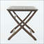 Table de salle à manger d'extérieur pliante en bois d'acacia - résistante aux intempéries et peu encombrante-129518278