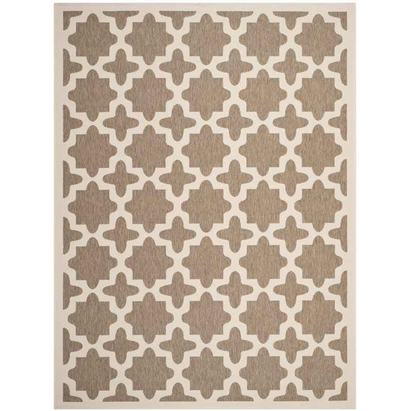 Clarksburg Performance Geometric Indoor/Outdoor Area Rug, Rectangle 2'7" x 5'