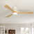 White with Oak Blade