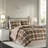 Cozy Plaid Microfiber Bedding Sets For Rustic Home Comfort