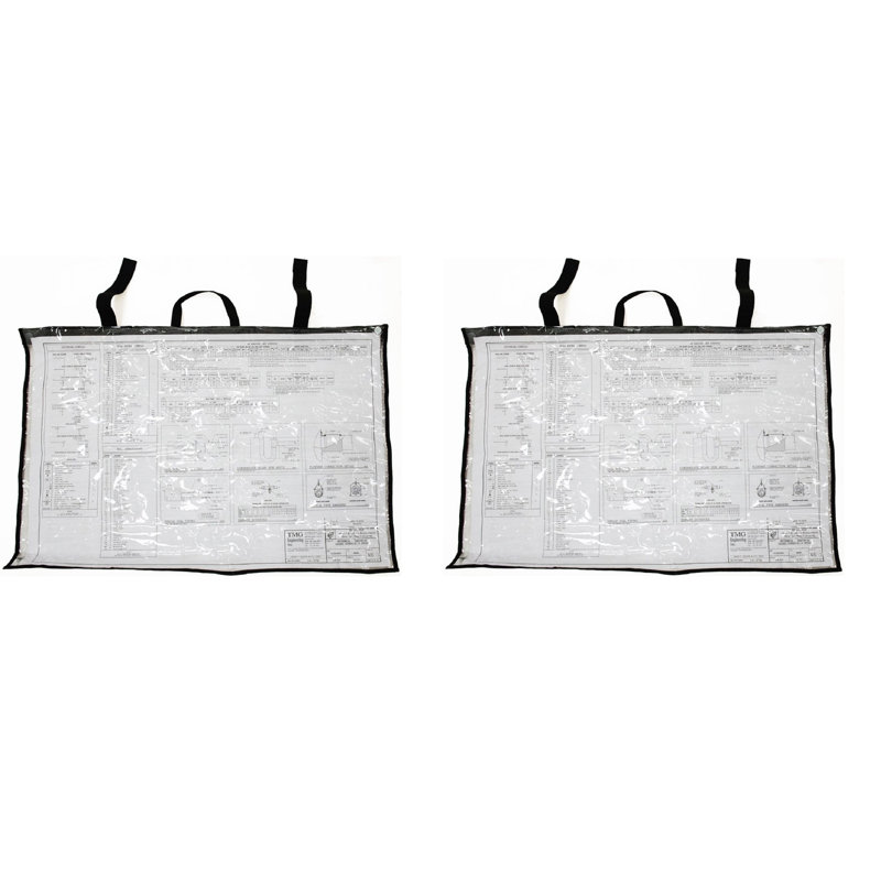 Housse de rangement portative Blueprint, H 24 po x l 36 po