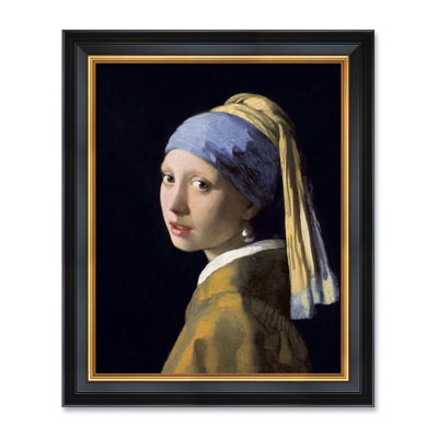 Girl With A Pearl Earring by Johannes Vermeer Art Reproduction