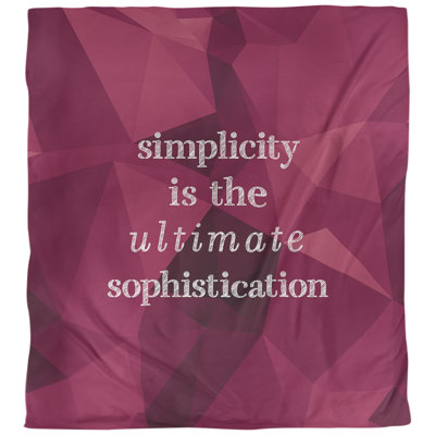 Housse de couette simple et sophistiquée quote