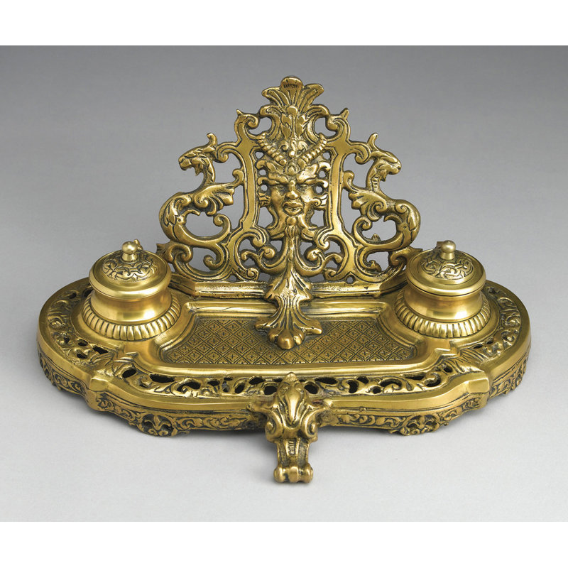 Fahey Decorative Double Inkwell