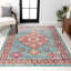 Tapis bleu / rouge Lathan Bohemian FLAIR Boho-1089744842