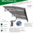 79" X 34" Window Awnings Door Entrance Canopy With Aluminum Alloy Brackets And 0.137" Thick Polycarbonate Sheet For Wooden Wall House - Heavy Duty, Heat , Protected Awning House, Roof & Bracket Duty-2011751035