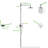 Wall Mounted Shower Faucet In Stylish Brushed Nickel With Valve - Fine Brass Build Classy Superior Setup