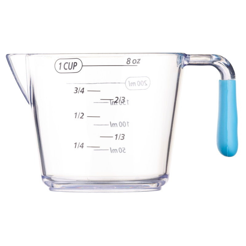 Colourworks 3-Piece Plastic Measuring Cup Set