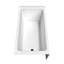 Grayley 60'' x 32'' Soaking Acrylic Bathtub-44684282-50480623