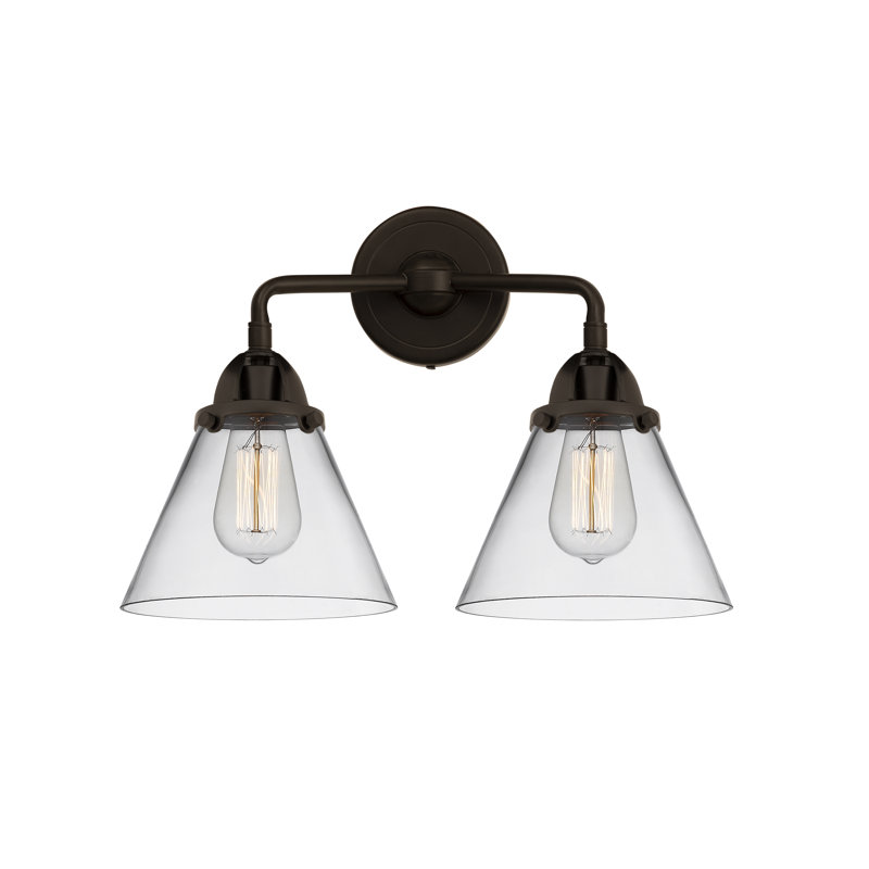 Shauna 2 - Light Vanity Light, LED, Clear, Oil Rubbed Bronze