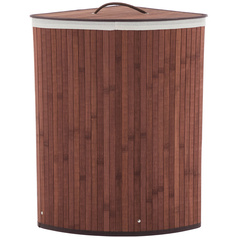 Solid Wood Laundry Basket