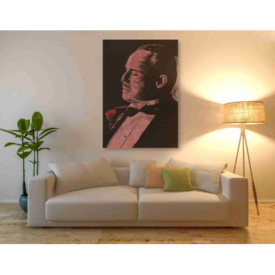 'Brando-Godfather' by Giuseppe Cristiano, Canvas Wall Art