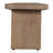 Cognac Solid Wood Bench