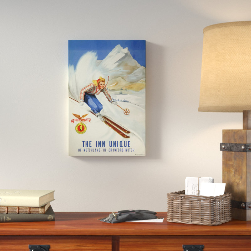« the inn unique », publicité sur toile tendue, H 18 po x l 12 po