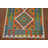 Geometric Kilim Reversible Wool Rug 3x4