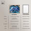 «Geode Galactic II», reproduction d'art par Geode Blue Art par Art Remedy-115136470-115136473