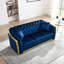 Coussin luxueux capitonné de style Mid-Century 62 po Ashville Luxury-1853682793