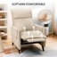 Fauteuil inclinable électrique à 2 points de massage avec moteur silencieux-605790218