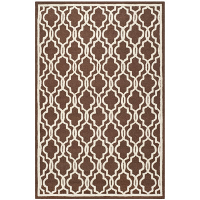 Cannen Hand Tufted Wool Geometric Rug
