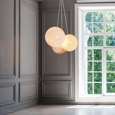 Creativecotton 3-Light Globe Pendant
