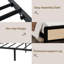 Structure de lit en métal avec tête de lit en rotin-1812447415-1826661765