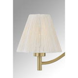 Rosa 2-Light Bathroom Vanity Light in Noble Brass by Breegan Jane