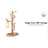 Wood Jewelry Stand