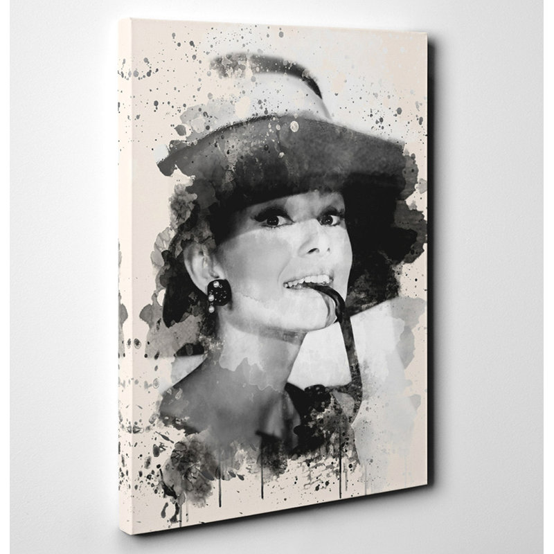 Audrey Hepburn - Wrapped Canvas, 76cm H x 50cm W