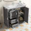 Meuble-lavabo moderne 36 "avec lavabo en céramique-713981680