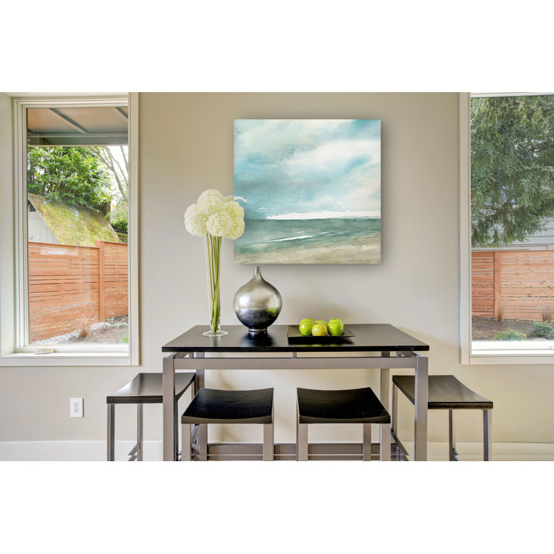 Tranquil Seas - impression, H 32 po x l 32 po x P 1,5 po, Toile tendue