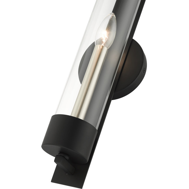 Dimmable Bath Sconce, Black