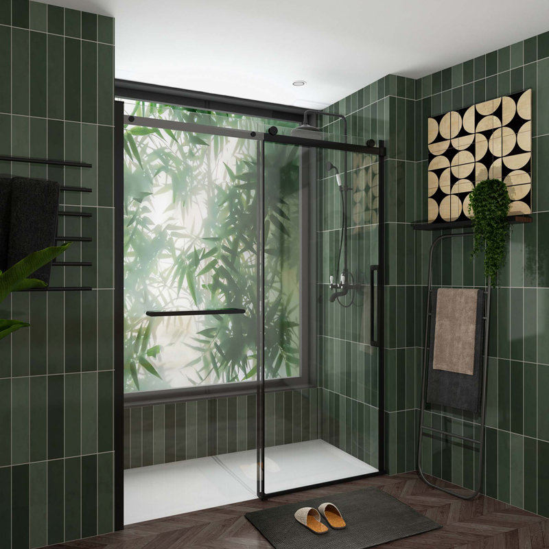 Portes de douche, Noir, noir, noir, noir