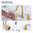 8 Inch Widespread Double Handle Bathroom Faucet With Pop-Up Drain Kit-103563230