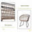 3-Piece Outdoor Bistro Set