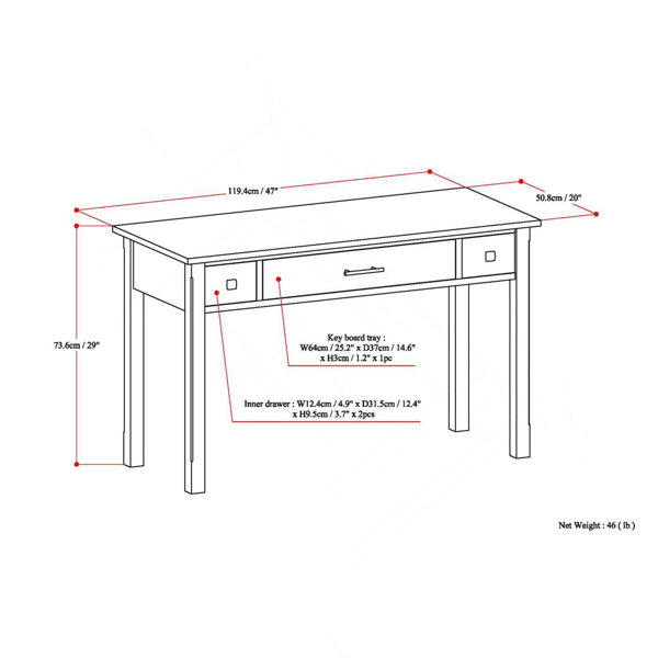 Dimensions du produit