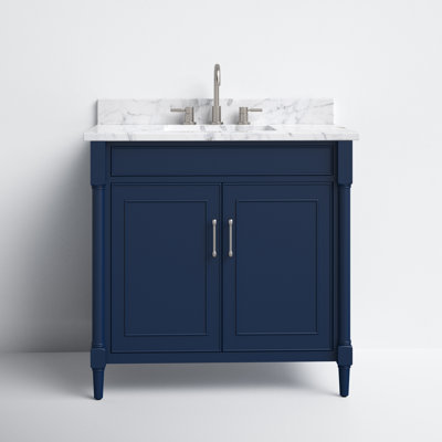 Selene 37"" Single Bathroom Vanity Set -  Joss & Main, BRISTOL-VS37-NB-C